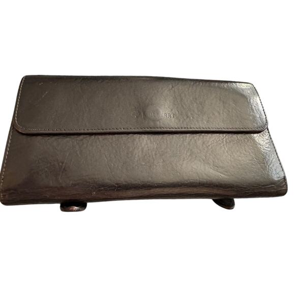Mulberry Roxanne Wallet in Brown Leather, Authenticated Pre-owned Vintage - Picture 6 of 16